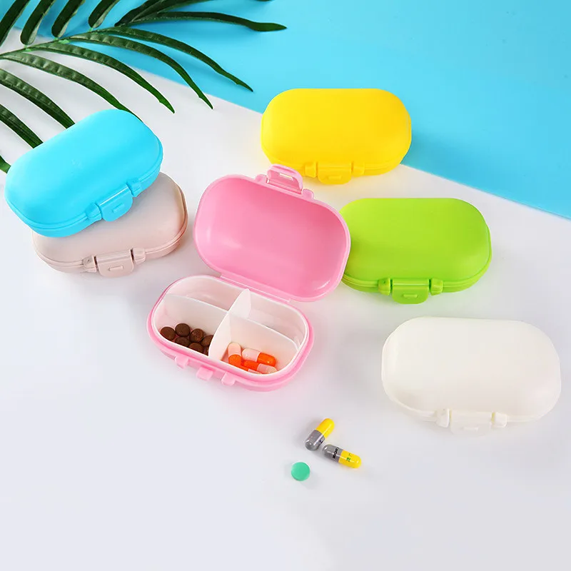 

4/7 Grids Hot Sale medicine case Travel Portable Weekly Pill Medicine Box Holder Organizer Container Pastillero Free Shipping