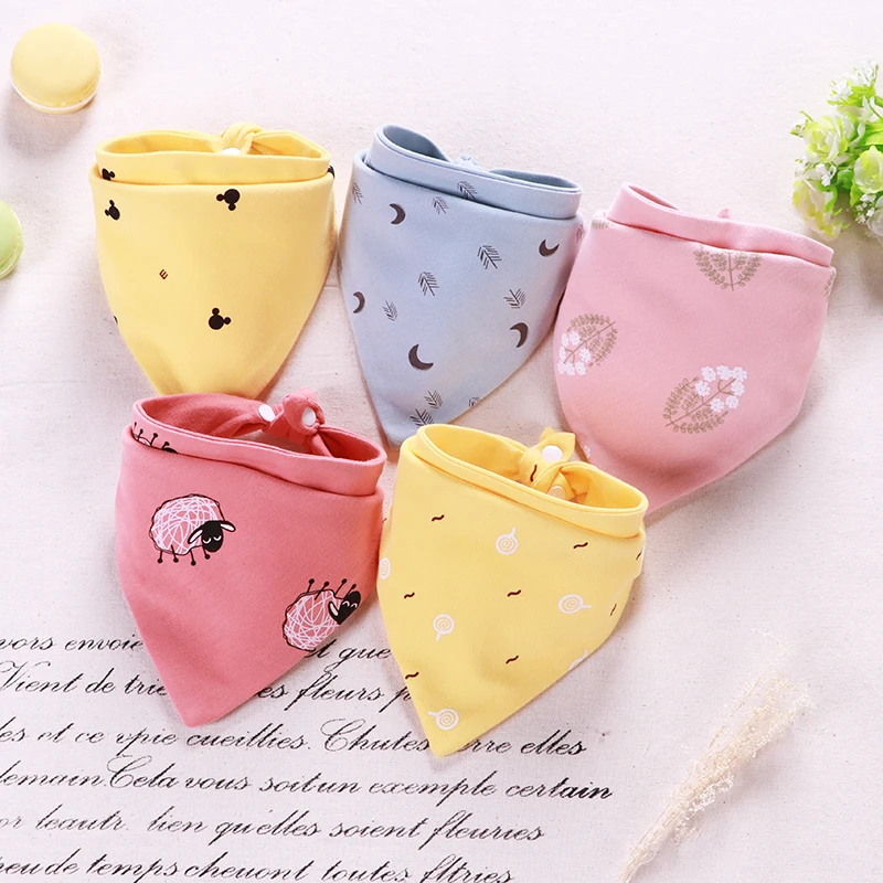 Для маленьких мальчиков девочек слюны Полотенца бандана дети платок ConvenientNewborn