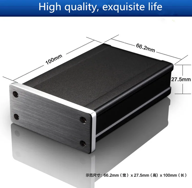 aluminum amplifier chassis Instrumentation case Headphone amp amplifier chassisAmp aluminum housing AMP Enclosure case DIY box