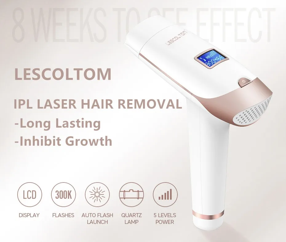 LESCOLTON 3in1 Epilator IPL Laser Hair Removal Device Permanent Hair Removal Armpit Bikini Body IPL Laser Hair Removal Machine