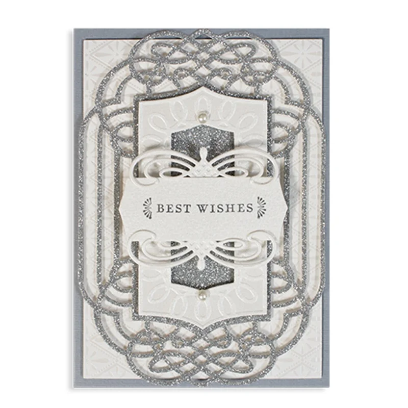 

Flower Window Frame Metal Cutting Dies Stencils for DIY Scrapbooking Decorative Crafts Embossing Paper Cards Making New 2018 Die