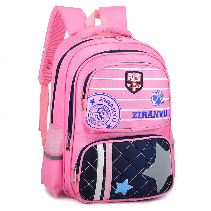 New Fashion High Quality Children School Bags Lightening ventilation Backpacks Teenagers
