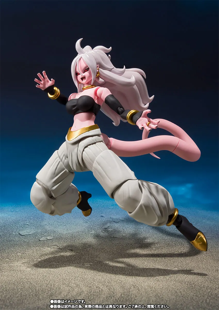 PrettyAngel-Подлинная BANDAI spirts Tamashii нация S. H. Figuarts эксклюзивная фигурка Dragon Ball Fighterz Android No.21