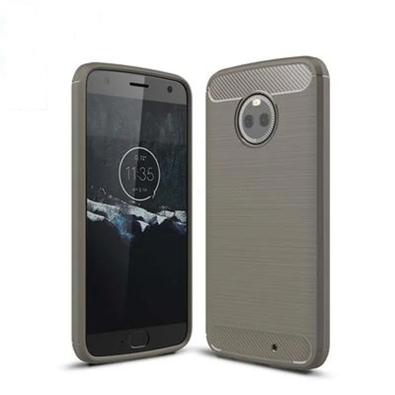Термопластичный полиуретан Мягкий силикон для Moto X4 чехол простой стиль протектор телефона крышка PC Рамка бронированный чехол 5,2 ''для Moto X 4 MotoX4 задняя крышка