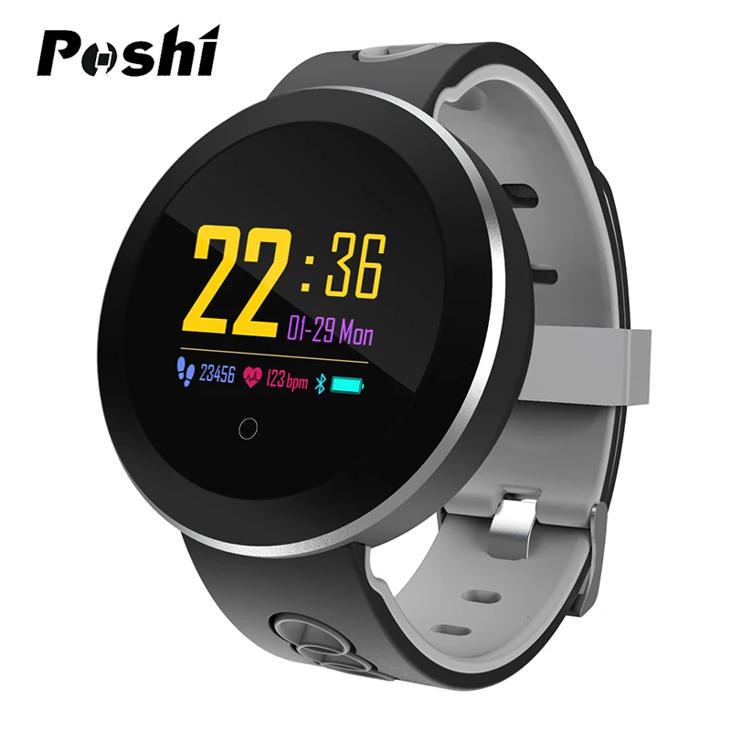 

2018 New Round Smart Watch Waterproof ip68 with Camera Blood Pressure Monitor