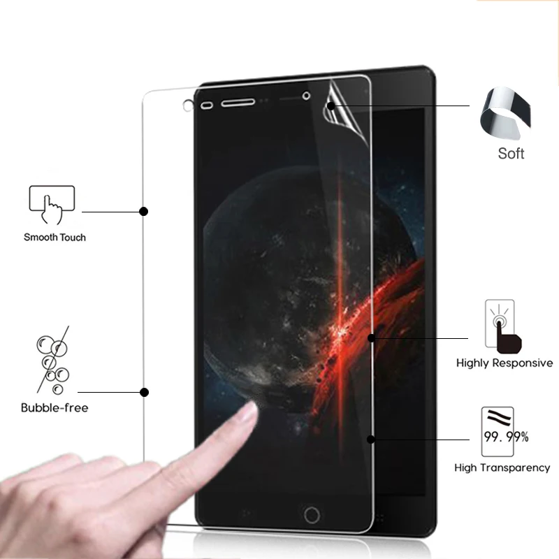 HD lcd Glossy screen protector film For K-Touch M1 7.0\