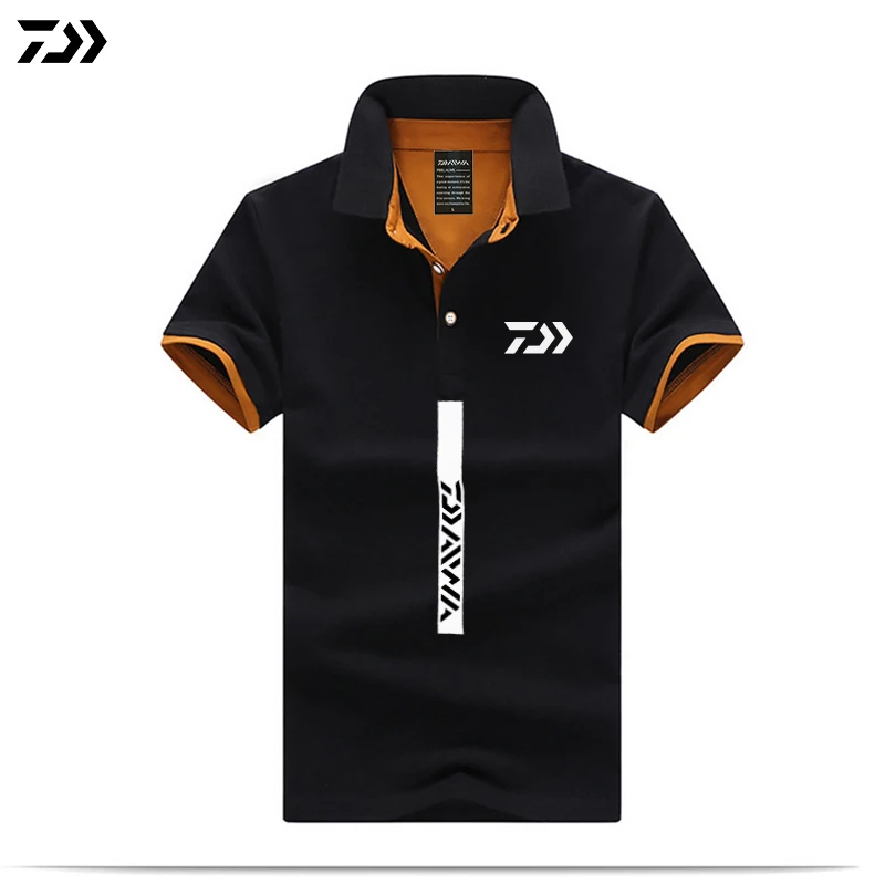 2019 летние DAIWA Sports рубашка поло для рыбалки Мужская одежда походов спорта