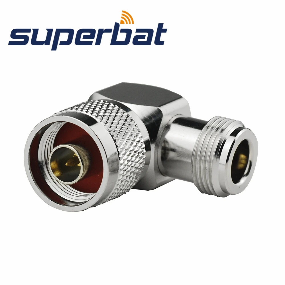 

Superbat N-Type Adapter N Male to Female Right Angle RF Coaxial Connector