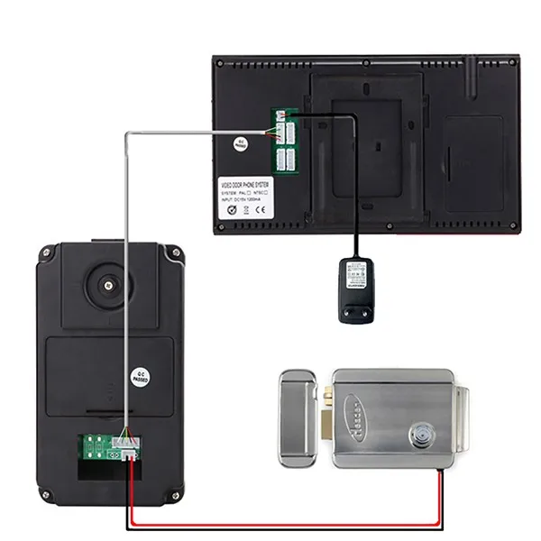 7 1000TVL Color Video Door Phone Doorbell (12)