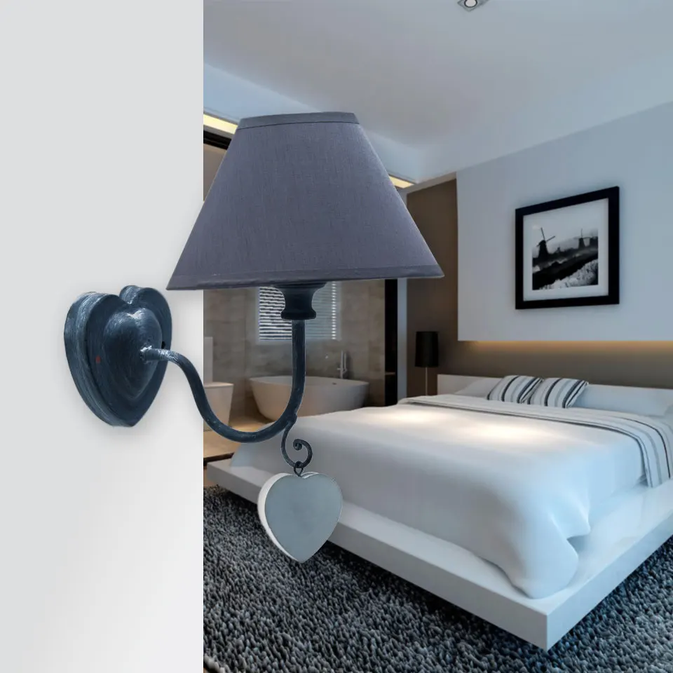 Free Shipping Led Wall Lamp Wireless Wall Lights 2PCS/Lot Vintage