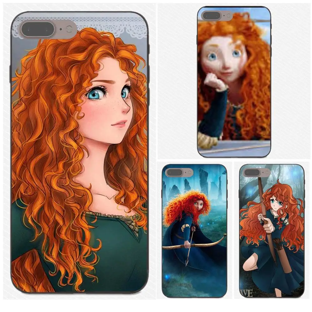 Для Huawei Honor Enjoy Mate Note 6s 8 9 10 20 Lite Play Pro P smart Drawing TPU Cartoon Brave Merida|Чехлы-накладки| |