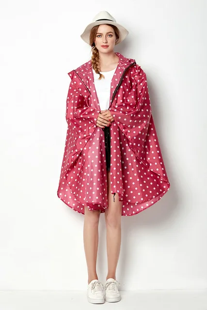 thin raincoat with hood