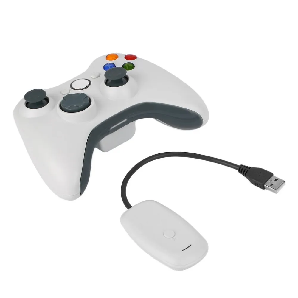 comprar Hot 2.4g Sem Fio Gamepad Joystick Joypad Game Controller Remoto Com Pc Receptor Para Microsoft Para Xbox Console 360