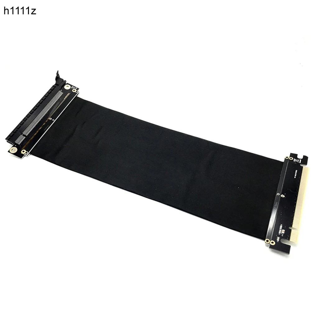 

Гибкий кабель PCI Express 16x, переходная карта PCI-E 16X к 16X ПК, видеокарта, разъем, Удлинительный порт, адаптер для майнинга BTC