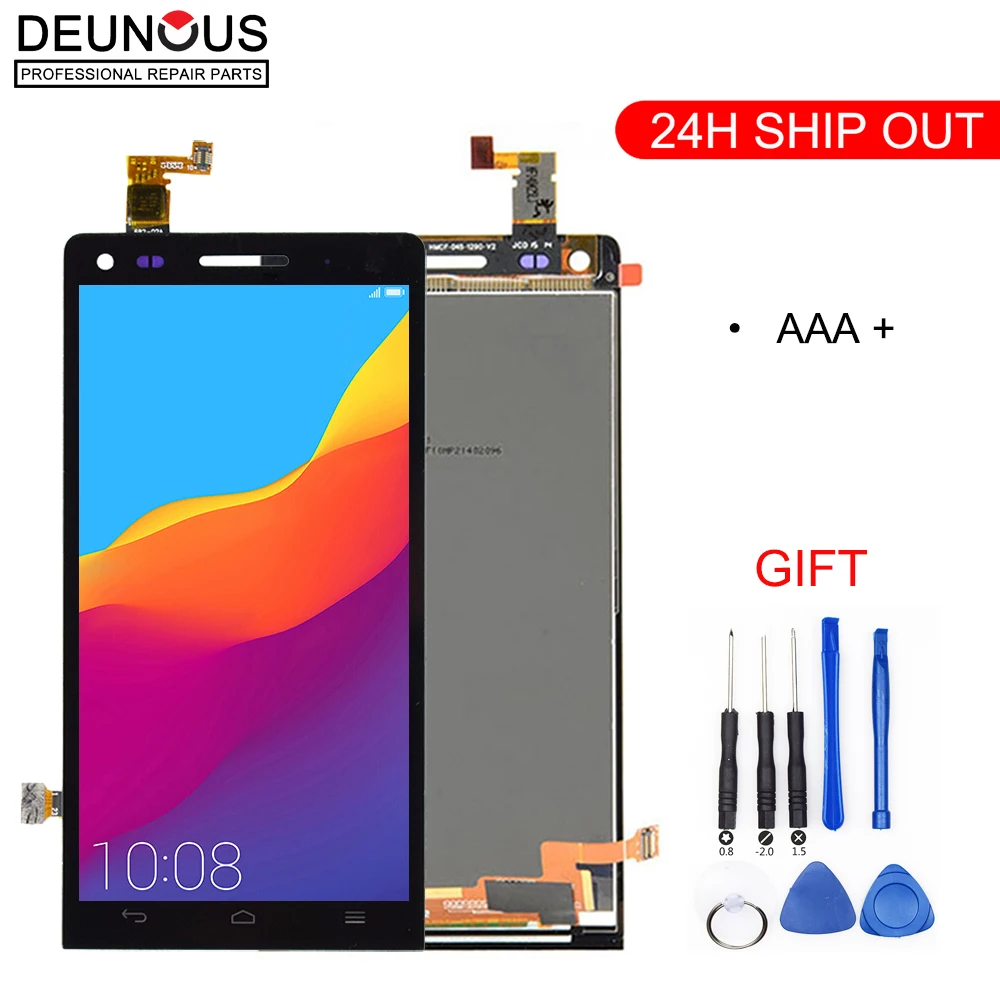 LCD Display For Huawei Ascend G6 4.5&quot Touch Screen Digitizer Assembly Replacement Black White | Мобильные телефоны и