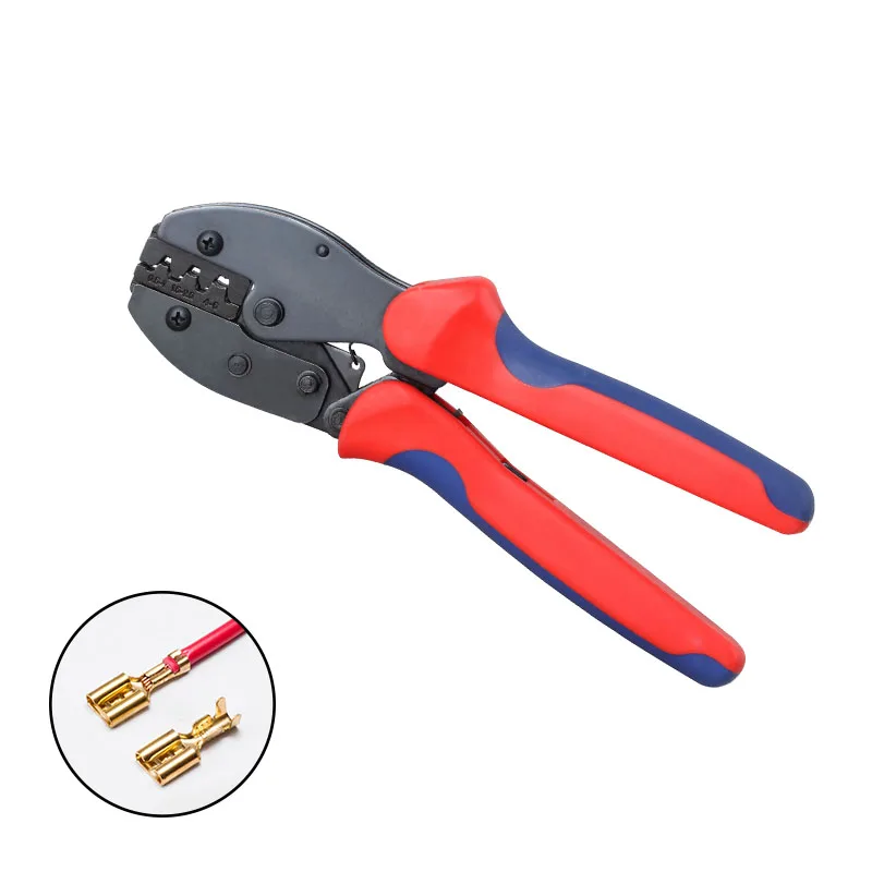

LY-03B Hand Crimping tools for crimping non-insulated open plug-type connector 20-10AWG Electrical Ratchet Pliers crimper