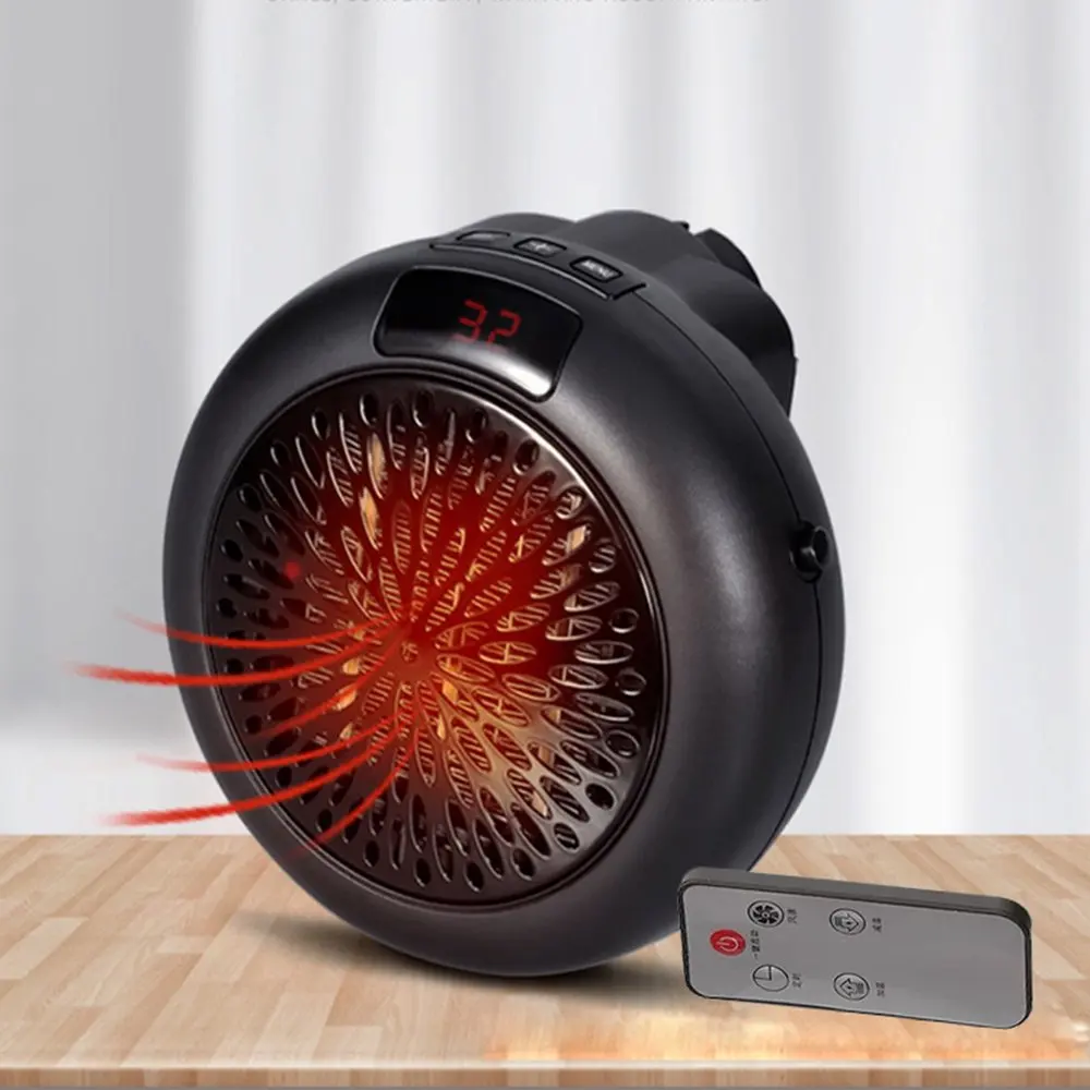 

Mini Fan Heater Remote Control Electric Heater Stove Radiator Warmer Household Room Heating Fan Machine for Winter