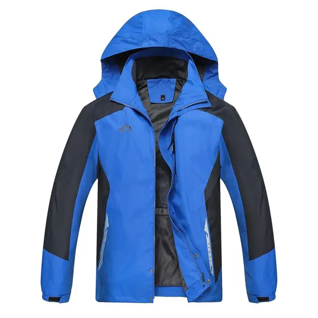 2017 8XL 7XL 6XL Autumn Men Waterproof Jacket plus size Jackets ...