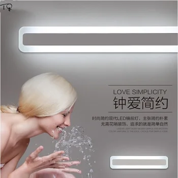 

Simple Modern Mirror Light Cabinet Wall Lamp Led Minimalist Dressing Makeup Waterproof Moisture-proof Bathroom Toilet Bedroom