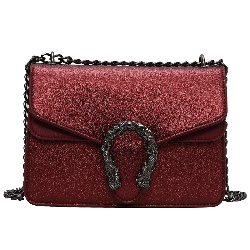 

5 Color New Fashion Chain Shoulder Messenger Bags Famous Designer Wwomen Purses and Handbags