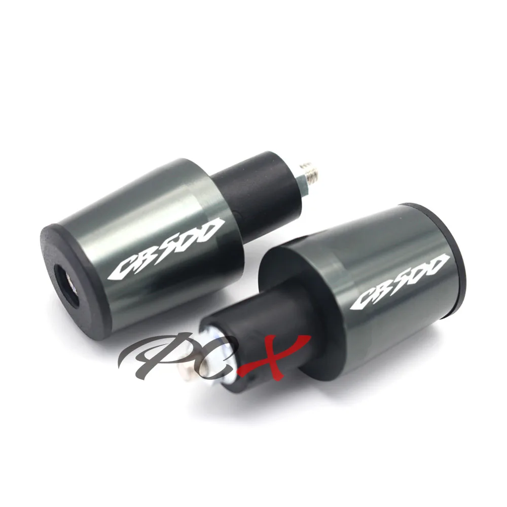 Мотоцикл CNC 7/8 ''22 мм рукоятки «Грипсы» бар крышки концевые заглушки для HONDA CB500F CB500X 2013