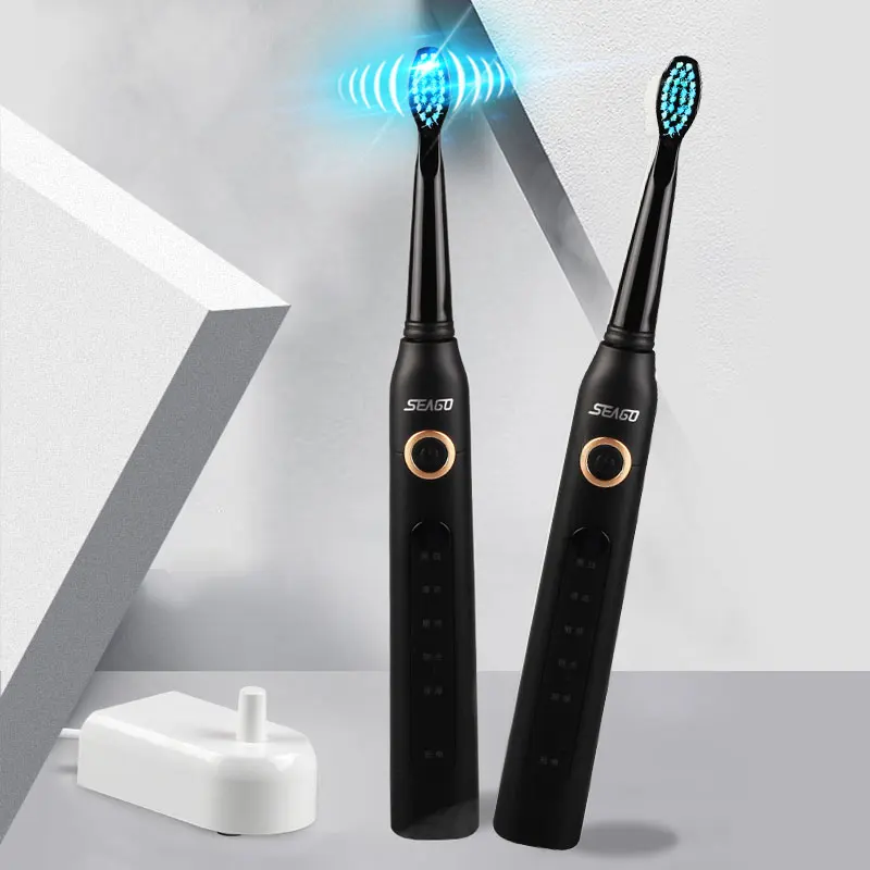 40000RPM Ultrasonic Electric Toothbrush Clean Whiten Teeth Inductive