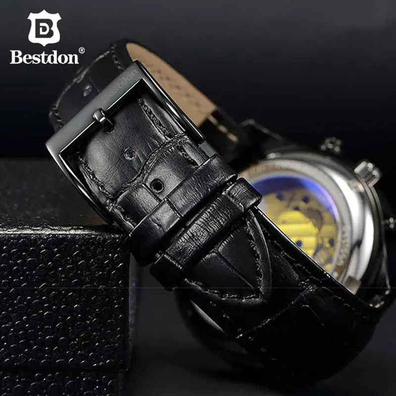 Швейцарские Механические Мужские часы с турбийоном, водонепроницаемые автоматические часы с календарем, топ класса люкс, Брендовые мужские часы 7134 г