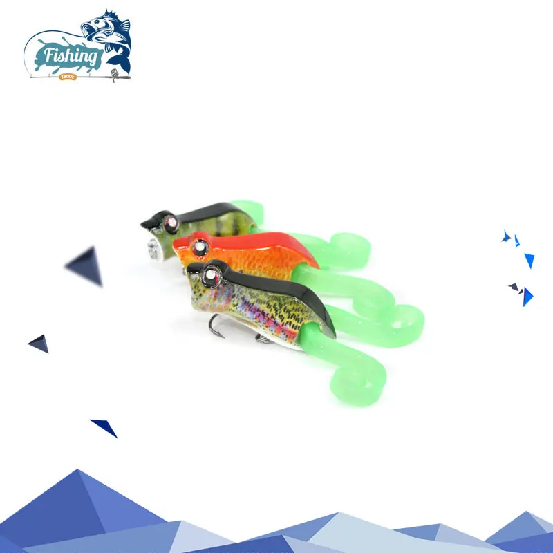 

1PCS Fishing Topwater Fishing Lures 3 Colors Floating Popper Lure Hooks Crank Baits Tackle Tool 5.5cm 11.1g fishing wobblers