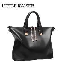 Femmes En Cuir Sacs À Main 2016 Style Européen et Américain De Mode Nouveau Design en peau de Mouton Grande Capacité Solide Bandoulière Épaule Sacs