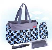2016 nueva multicolor dot madre maternidad bolsas de pañales cochecito de bebé cambio de pañales bolsas bolso de la momia bolsa de pañales mamá grande