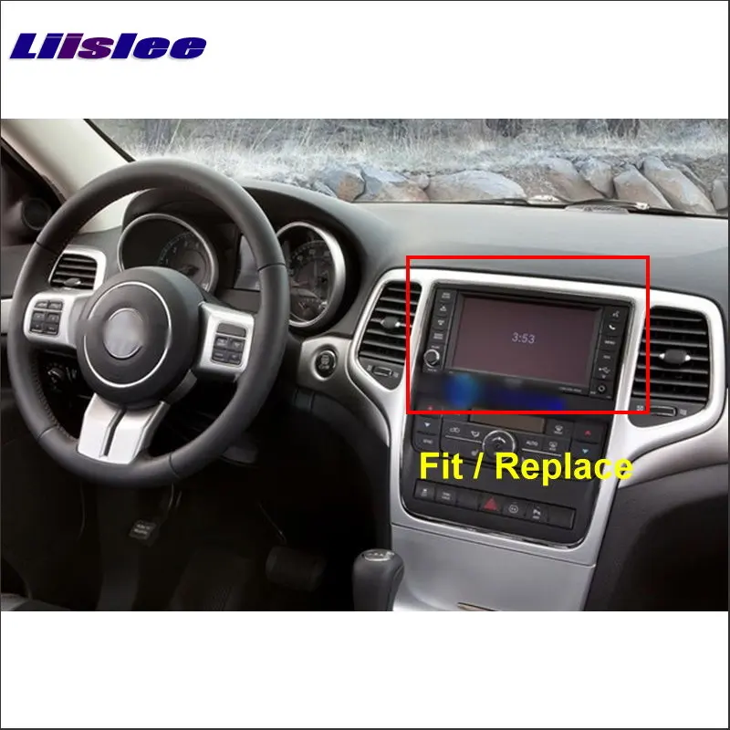 Discount Liislee Car Android Media Navigation For Jeep Grand cherokee 2008~2014 Radio Stereo Audio Video Wifi BT Multimedia No DVD Player 4