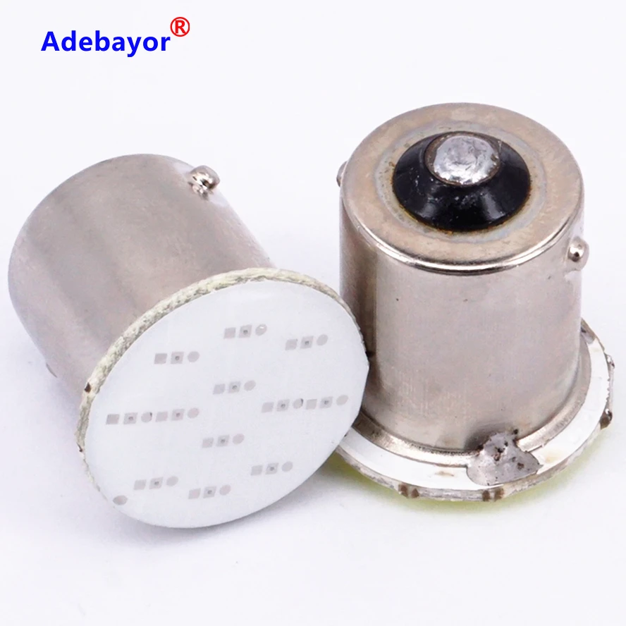 2x супер белый удара P21W LED 12smd 1156 BA15S 12 В лампы колесах Прицепы грузовик Тюнинг