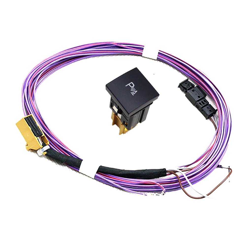 TUKE OEM Parking auxiliary switch button + cable Fit VW Jetta MK6 Golf 1TD 927 122 1K0927122A | Автомобили и мотоциклы