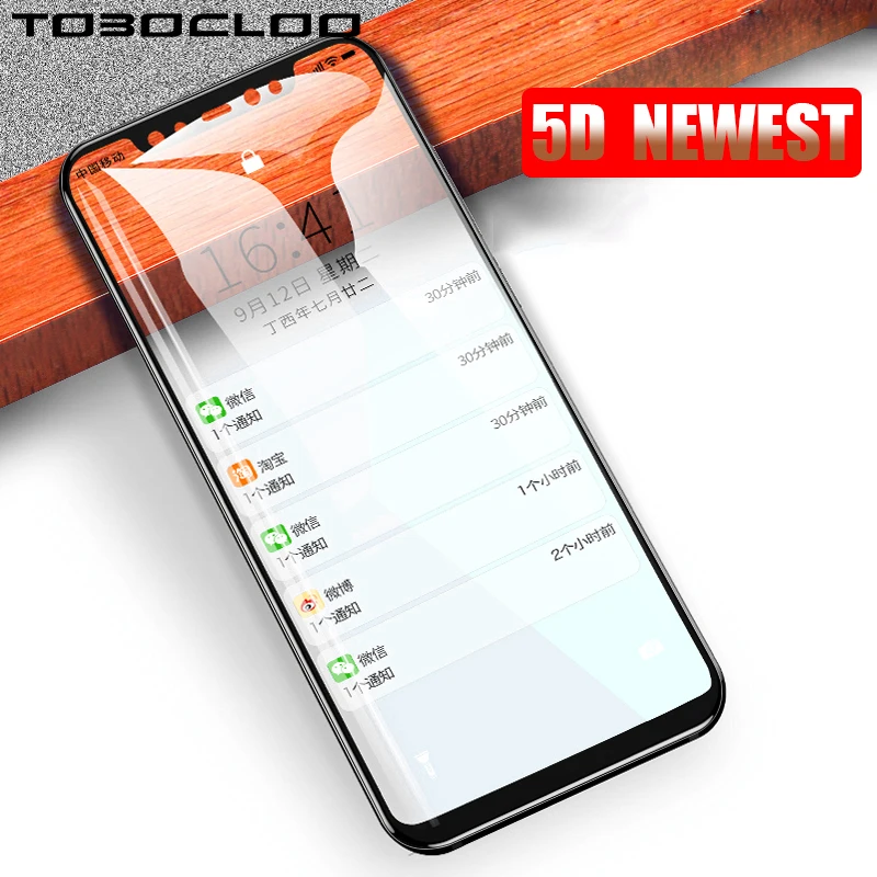 

5D Full Cover Tempered Glass For Xiaomi Redmi 4X Note 4 4X 5A 5 Plus Protective Glass Mi A1 8 SE Mix 2 2s Screen Protector Film