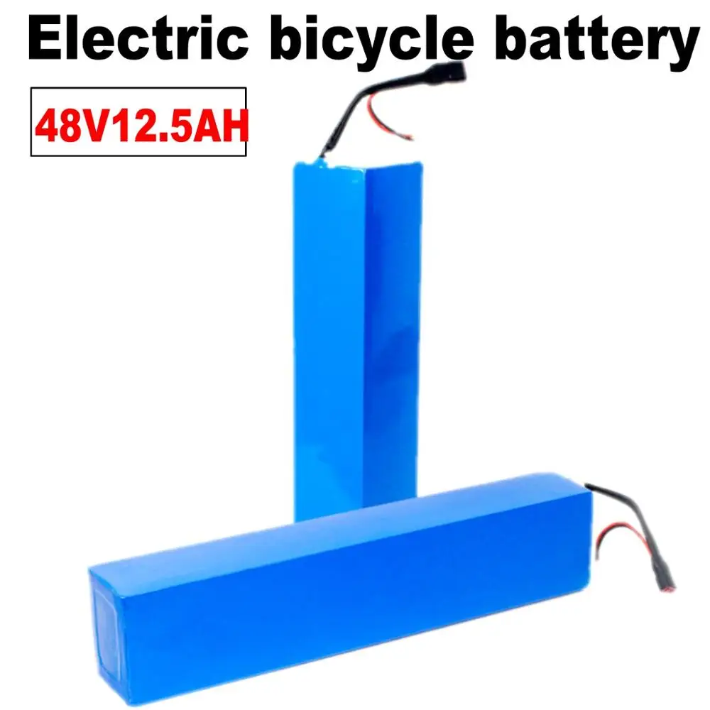 Kanavano 48V 13S5P 12.5Ah eBike батарея для 18650 ячеек встроенный 50A литиевая BMS 1000W блок | Перезаряжаемые батареи -32994544377