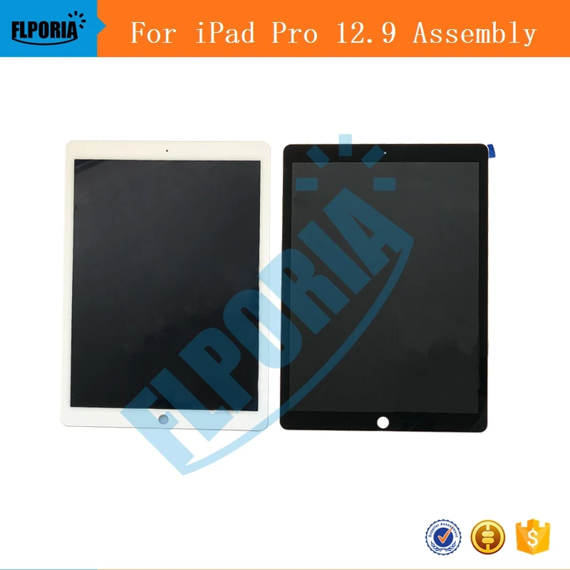 IPHT0220  Tablet For iPad Pro 12.9 inch LCD Assembly Screen Display Touch Panel A1652 A1584 Black White (8a)