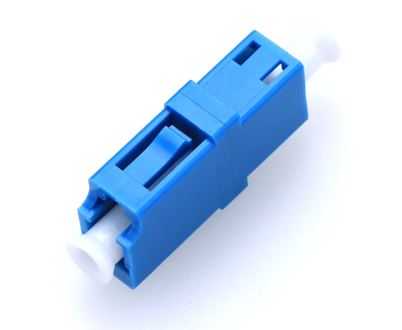 

50PCS /Lot LC/UPC to LC/UPC Simplex Single mode Plastic Fiber Optic Adapter, Fiber Optic Connector