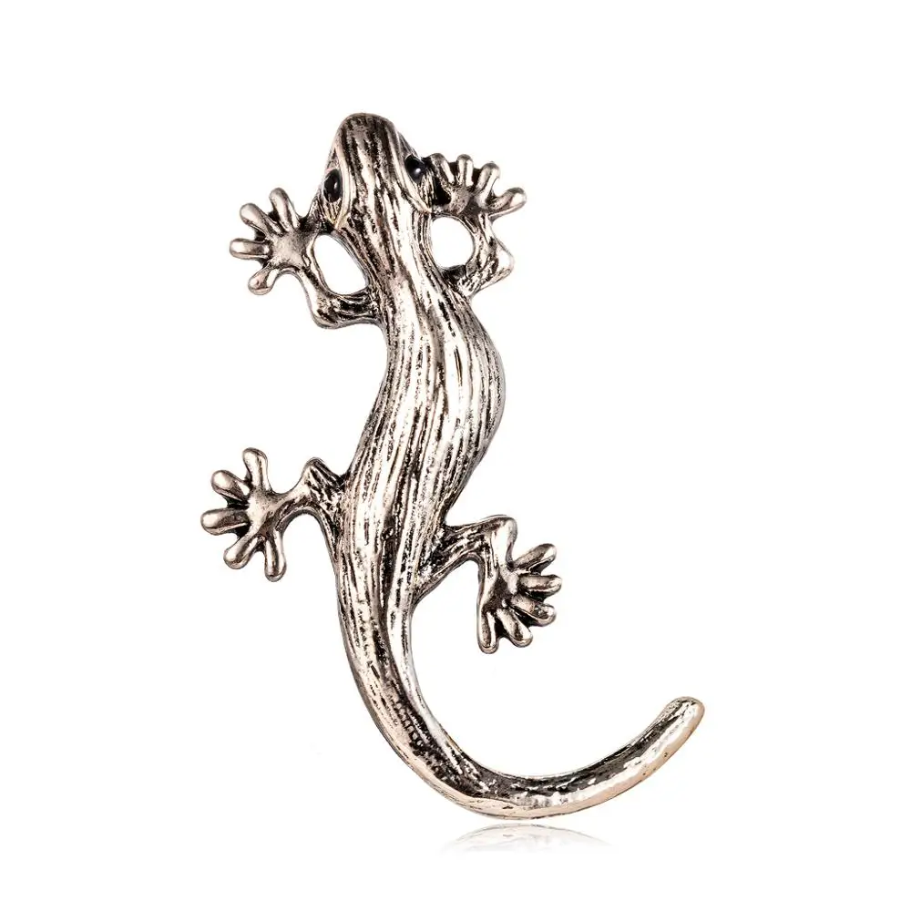 Глазурованная брошь gecko Элегантная Брошь праздничная свадебная модное платье