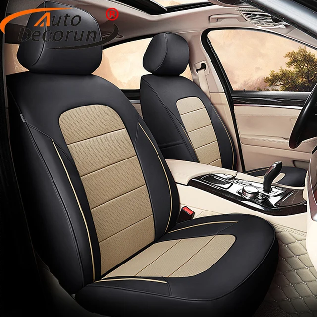 Autodecorun Genuine Leather Cover Seats For Hyundai Elantra 2017 Autodecorun Genuine Leather Cover Seats For Hyundai Elantra 2017 2016 Car Seat Covers Accessoires Cowhide Auto