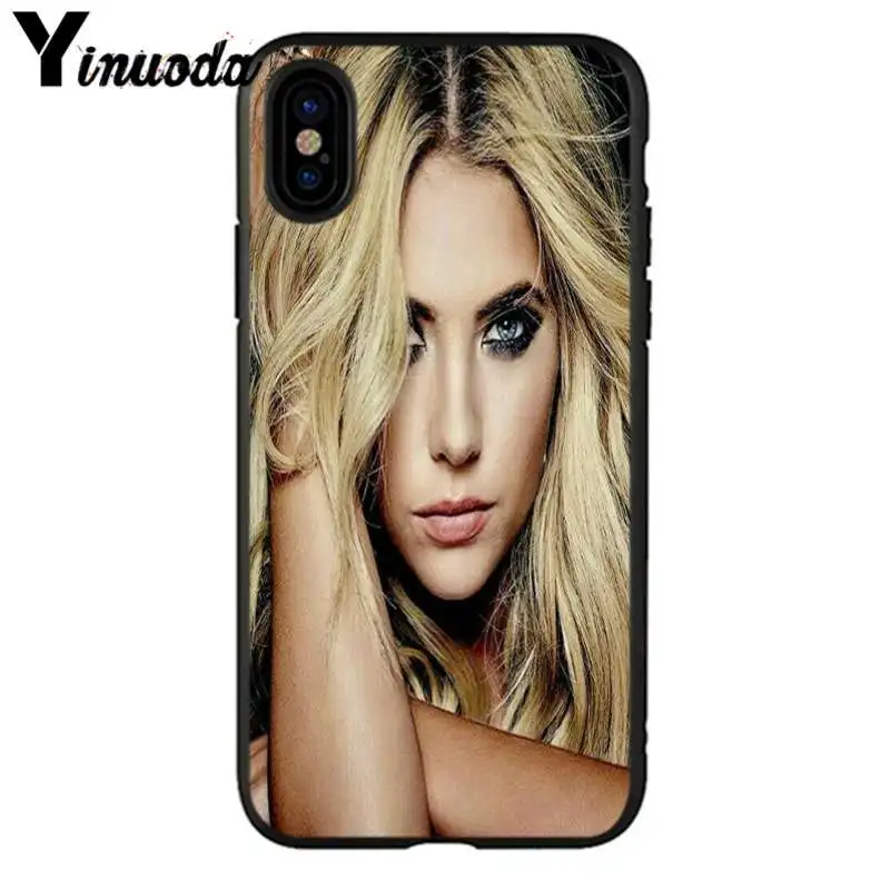 Yinuoda Ashley Benson черный ТПУ мягкий резиновый чехол для телефона iPhone 8 7 6 6S Plus 5 5S SE XR X XS MAX