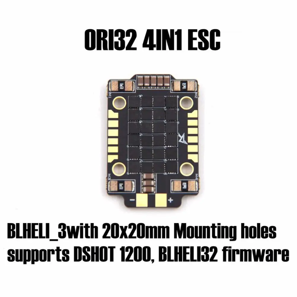 Электронный регулятор 25A ORI32 4IN1 ESC (20X20) BLHELI_3with 17x34 мм с отверстием для крепления