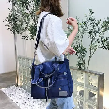 

SHUJIN Brand Pocket Casual Tote Women's Handbag Shoulder Handbags Waterproof Bags For Women Men Daily Handbag