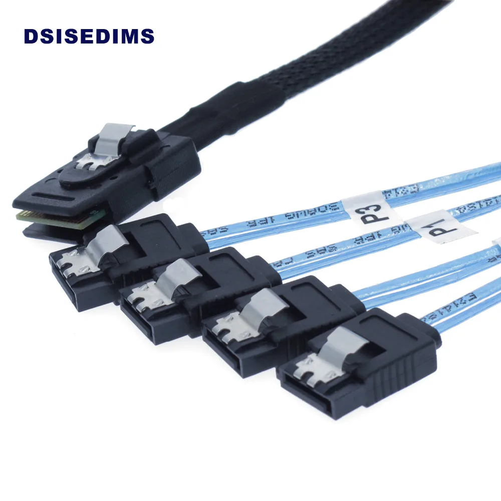 SFF8087 to 4×SATA-3