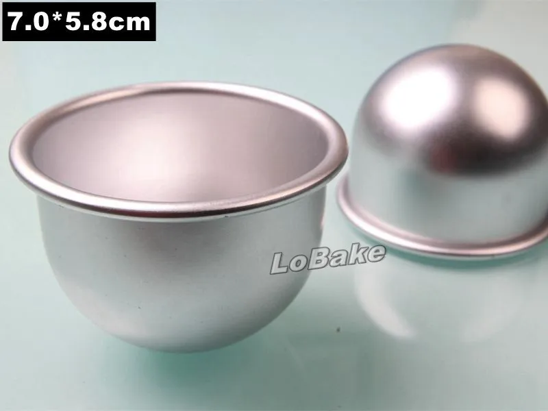 10 Teile Los 7 0 5 8 Cm Vertiefen Halb Ball Form Aluminium Legierung Pudding Torte Form Boob Brust Tasse Form Fur Kuchen Dekorieren Werkzeuge Mould For Mould For Cakecup Mould Aliexpress