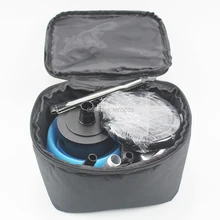 Выдвижной силиконовый портативный кальян путешествия издание подарок на Рождество, Хэллоуин мешок ткани упаковка складной кальян со светодиодный светильник