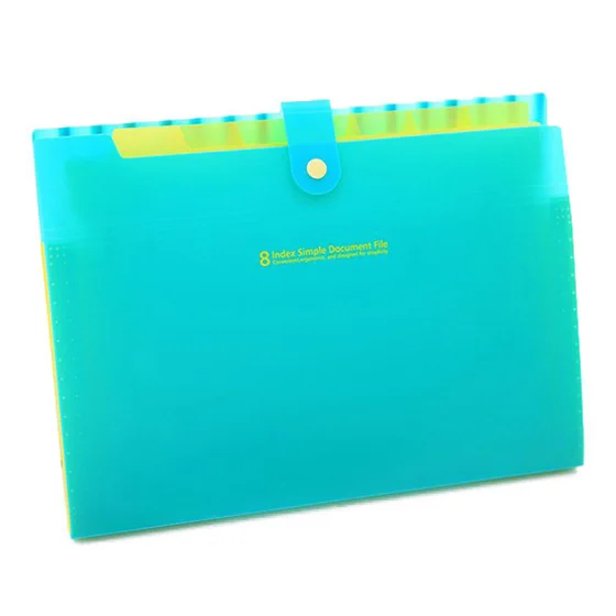 

BLEL Hot Portable Accordion Document File Folders Expanding Letter Organizer,8 Pockets