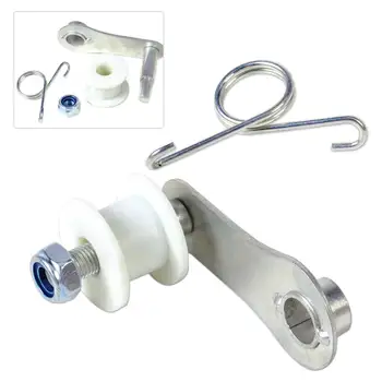 

DWCX Wheel Pulley Chain Tensioner Spring Roller Slider Guide Adjuster Kit fit for Dirt Pit Mini Bike Moto ATV Motorcycles Scoot