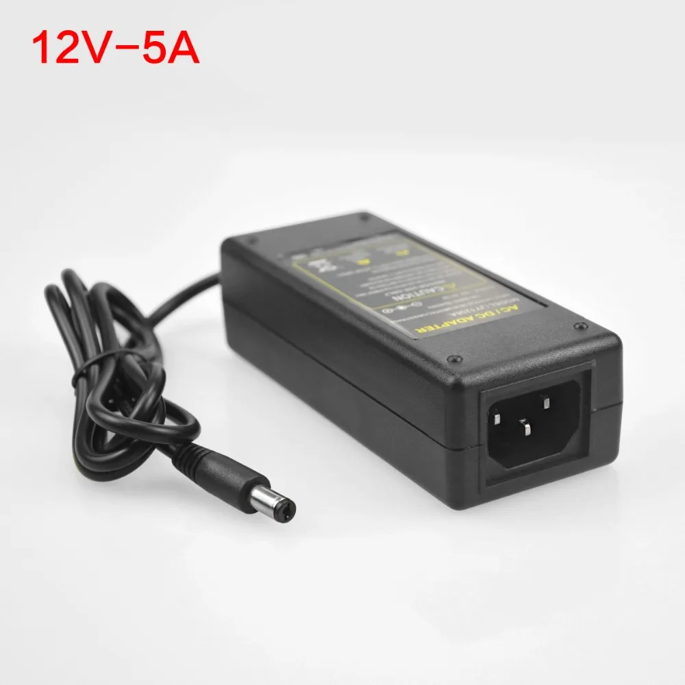 5 V-24 V Питание DC 12V 1A 2A 3A 5A Мощность Зарядное устройство AC 100-240 V 110V 220V переменного тока трансформатор Светодиодный драйвер адаптер для Светодиодный светильник полосы