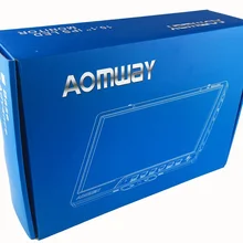 Высокое качество Aomway HD588 10 дюймов 5,8G 40CH разнообразие FPV HD монитор 1920x1200 с DVR встроенный аккумулятор для FPV мультикоптера