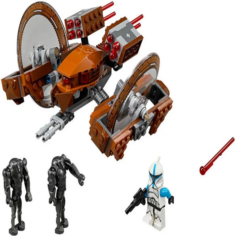 

220pcs Legoings Star Wars Obi-Wan's Jedi Interceptor Building Blocks Toy Kit DIY Educational Christmas Birthday Gifts